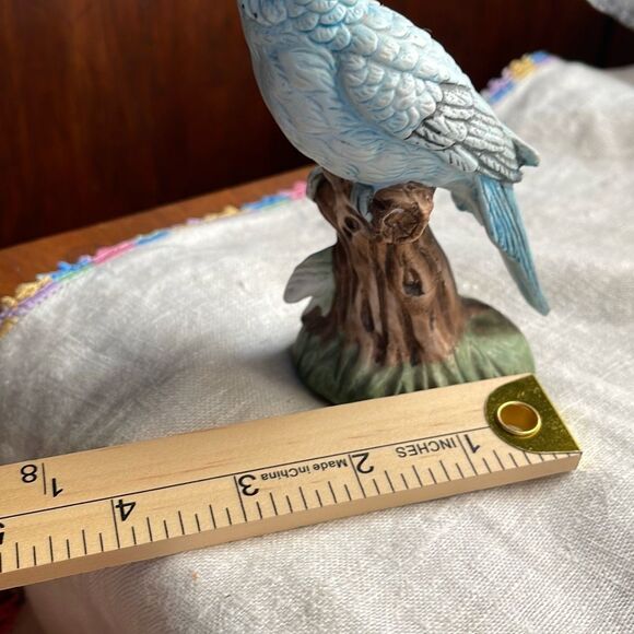 Vintage Lefton Parakeet ceramic figurine - Picture 9 of 9